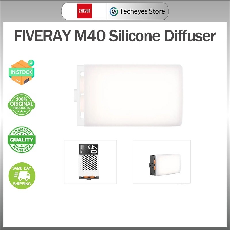 ZHIYUN FIVERAY M40 ไฟวิดีโอซิลิโคนสําหรับ M40 ไฟวิดีโอ