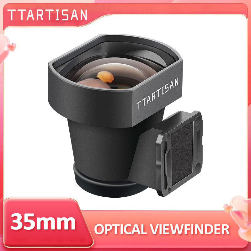 TTArtisan 35mm ช่องมองภาพแสง Universal Cold-Shoe Design น้ําหนักเบา Canon R50 Ricoh GR3 Nikon Z30 SLR กล้องช่องมองภาพสําหรับการถ่ายภาพกลางแจ้ง