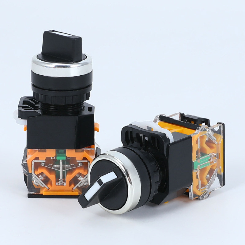 โรงงานขายตรง LA38-11X2 LA38-20X3 2 เกียร์ 3 เกียร์สวิตช์หัวเกียร์เปิดรู 22