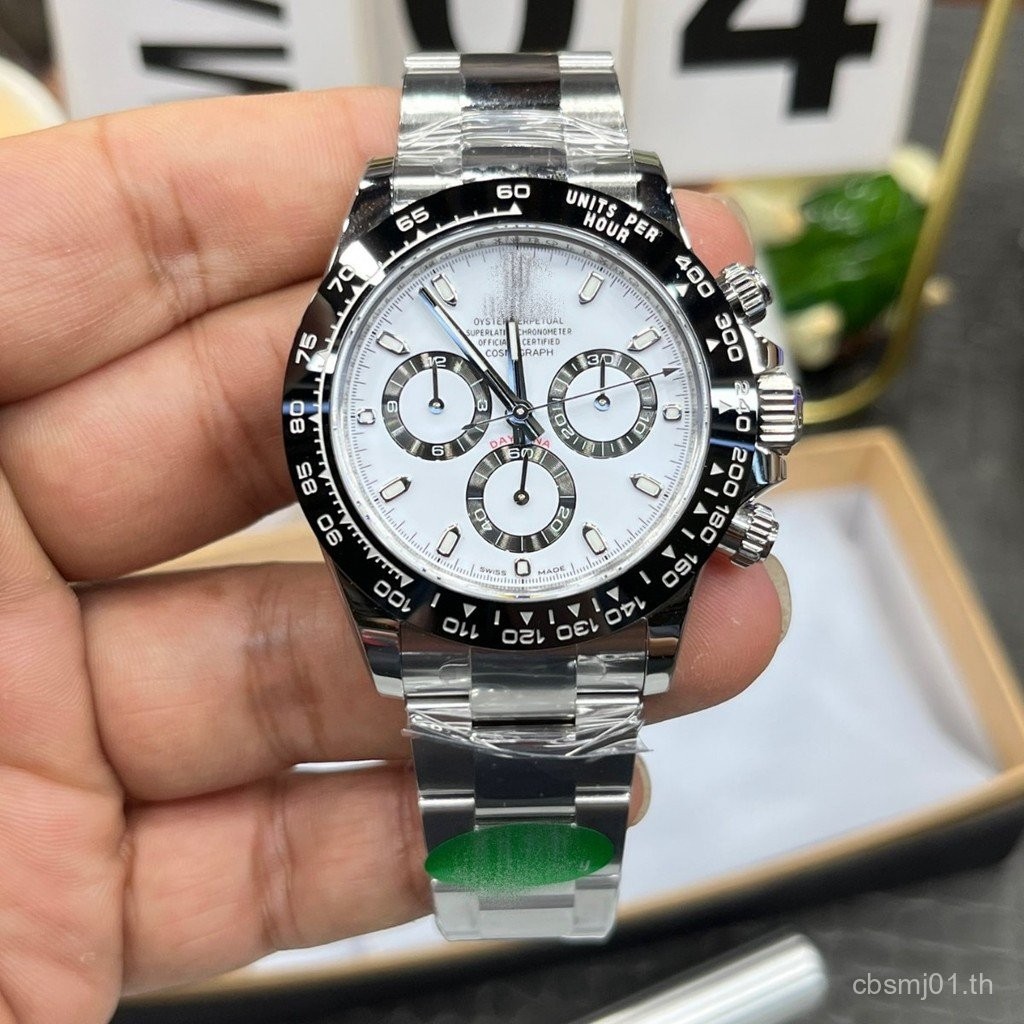 Cross-Border Panda Didon 7750 Didona Cement สีเทา 12.4 Gold Di Chronograph 4130 Shawn Yue นาฬิกาผู้ช