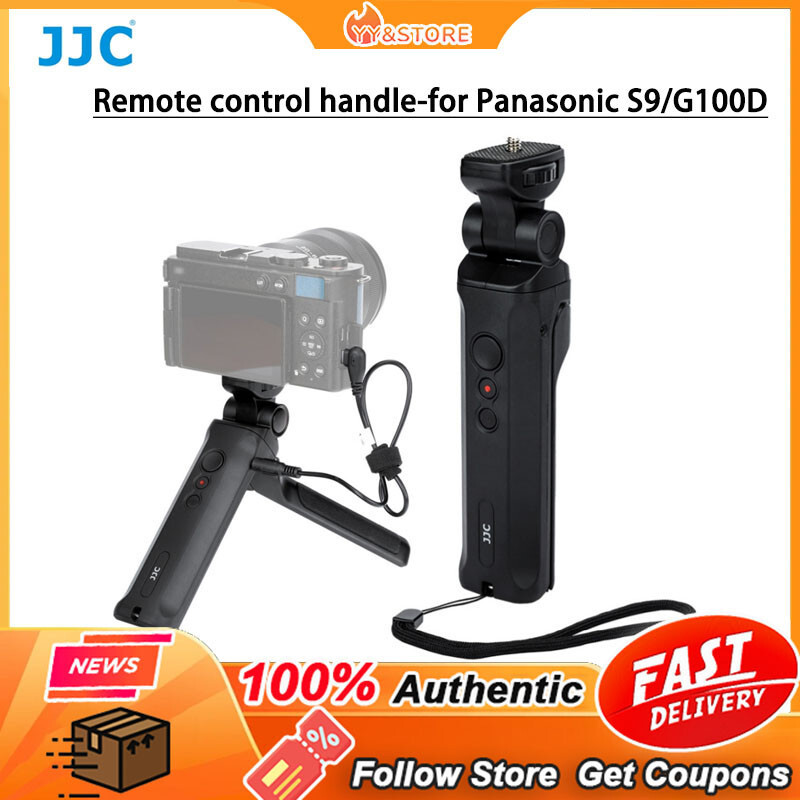 JJC รีโมทคอนโทรลขาตั้งกล้องขนาดเล็กยิง Grip สําหรับ Panasonic Lumix S9 G100D อุปกรณ์เสริมสําหรับกล้อ