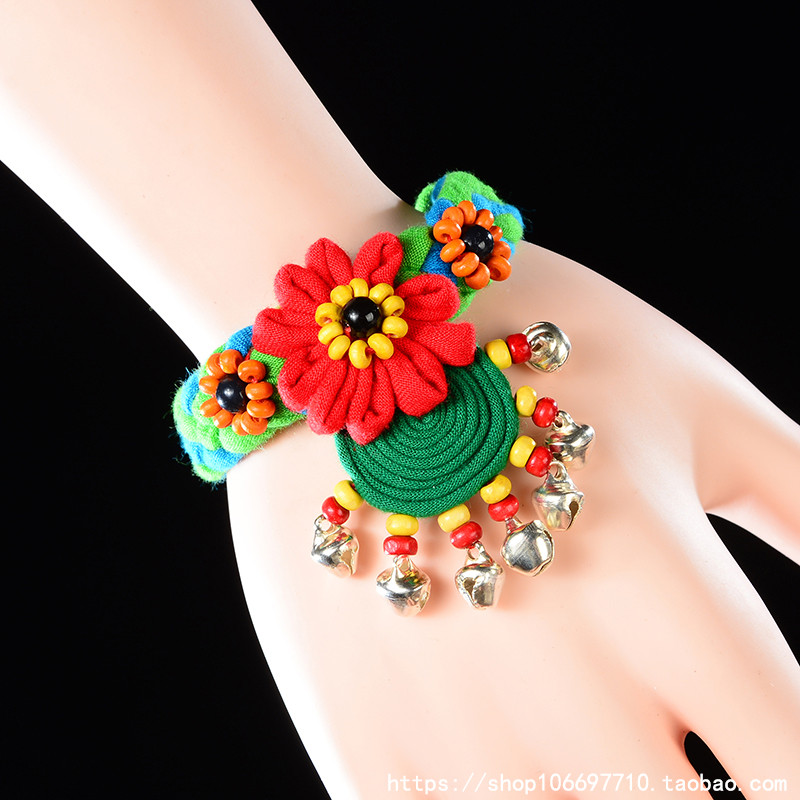 สร้อยข้อมือแฮนด์เมดสไตล์ Yunan Lijiang สำหรับสุภาพสตรี