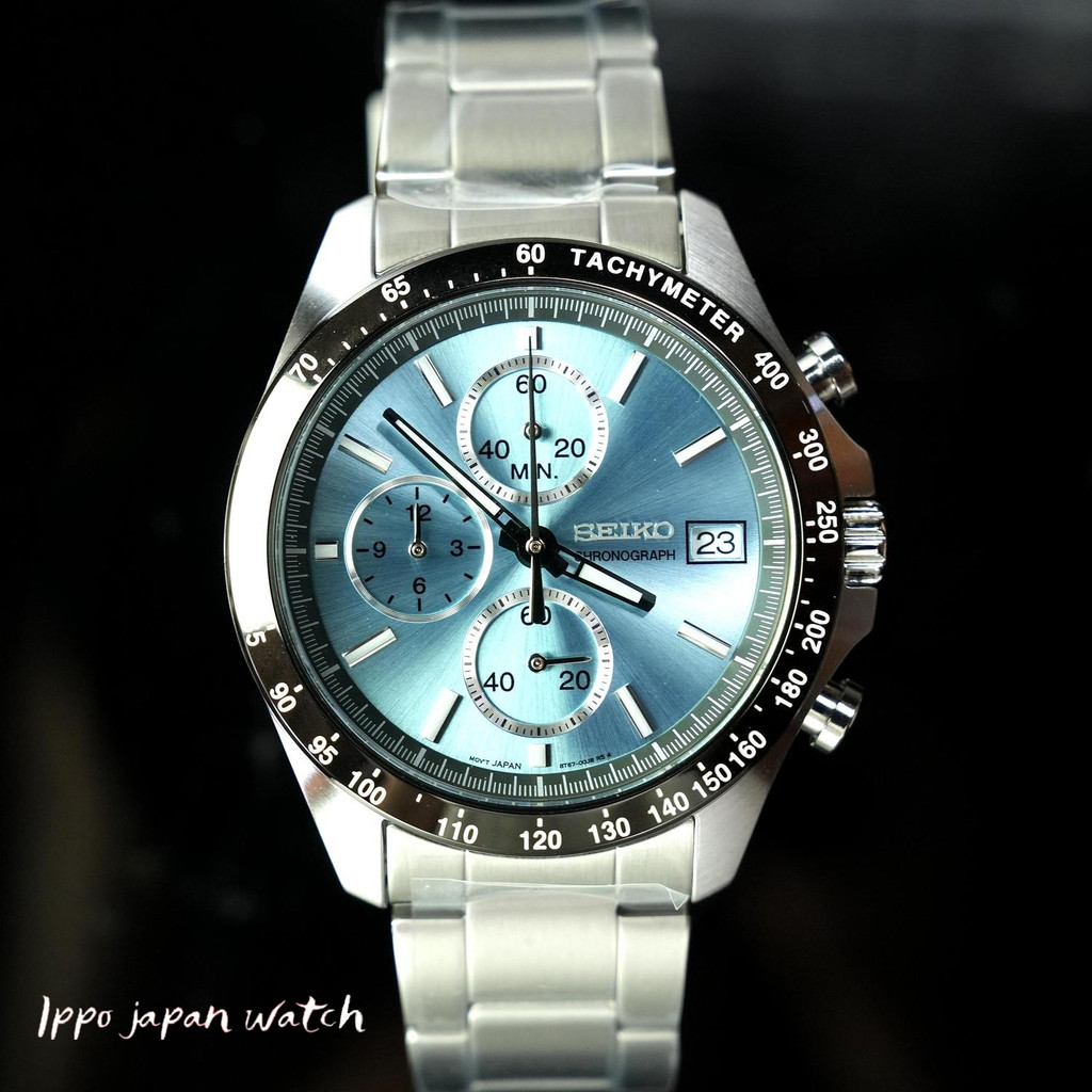 JDM WATCH ★ SEIKO SBTR029 Quartz Watch 8T63 Movement Stainless Steel Case Tempered Glass Mirror 100m