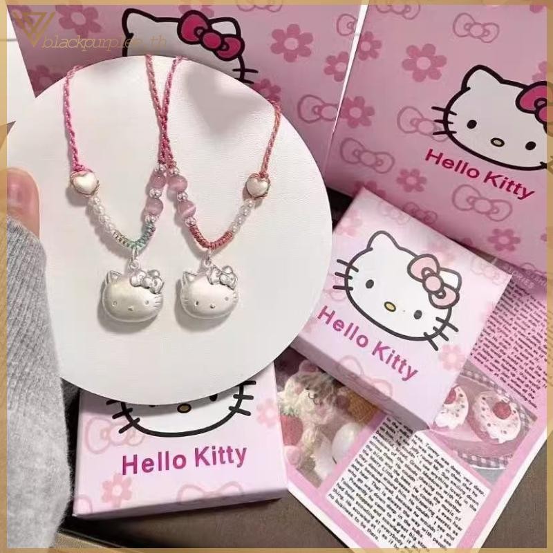 BPW Hello Kitty สร้อยคอมุกน่ารัก ออกแบบมาอย่างหรูหราและเรียบง่าย เป็นเครื่องประดับที่เหมาะสำหรับเป็น