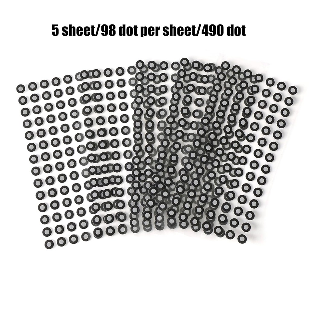 Creality 3 มม.3D Scanning Marker สําหรับ 3D Scanner, 3D ติดตาม Dot Reference Point Markers สําหรับ 3