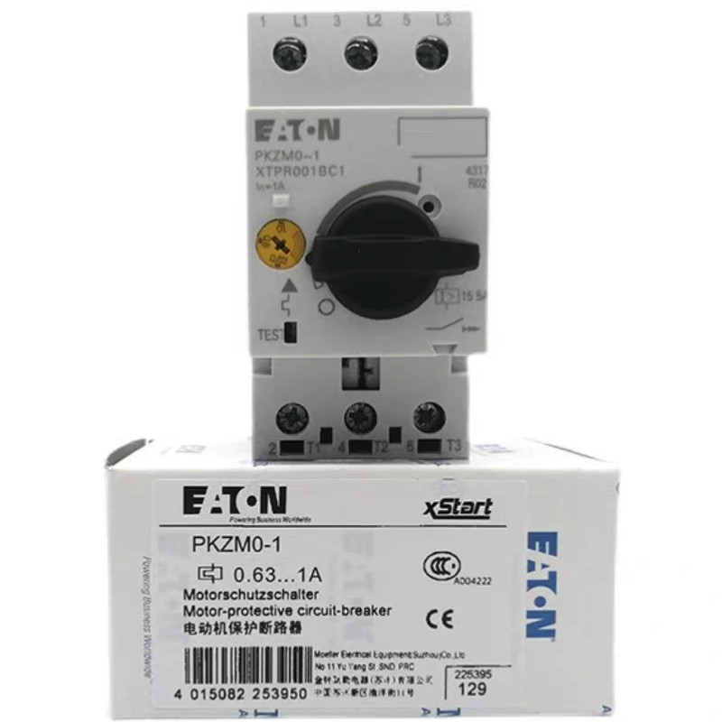 ยี่ห้อใหม่ EATON Muller มอเตอร์ป้องกัน PKZMO-10 1.6 2.5 4 6.3 25 16 20 32A PKZM0-PKZMC-PKZMO-0.63-1.