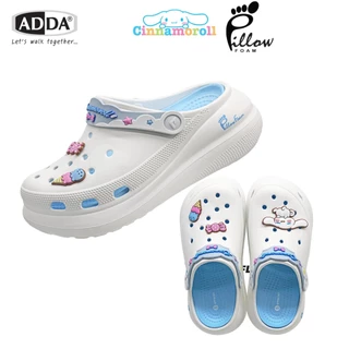 ADDA 5PF01-W7 รองเท้าแตะหัวโต ADDA x Cinnamoroll ลิขสิทธิ์แท้ ใส่ได้ทั้งคุณแม่คุณลูก นุ่ม เบา