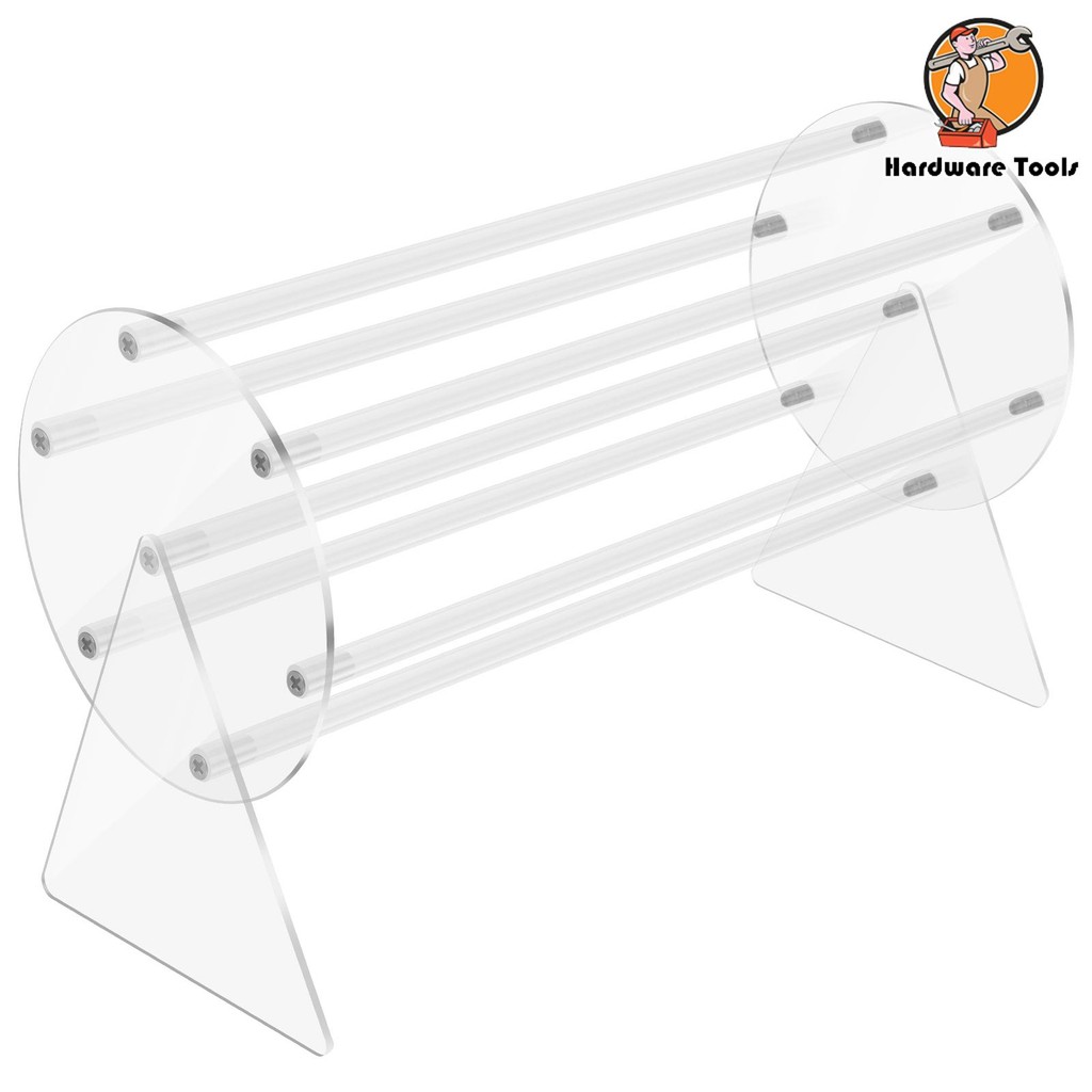 Claw คลิป Organizer 360 องศาหมุน Claw คลิปผู้ถือโปร่งใส Claw คลิปชั้นเก็บ SHOPQJC7254