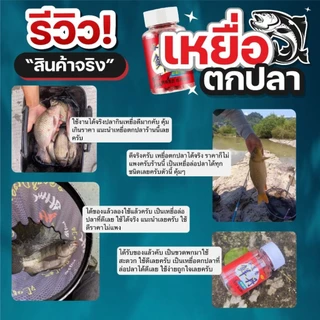 เหยื่อตกปลา ล่อปลา ใช้ได้ 500+ ครั้ง ละลายช้า ล่อปลากินเบ็ดได้นาน รับประกันจากชาวประมงผู้ใช้จริง