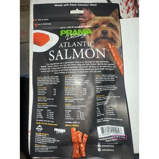 Prama พราม่า ขนมสุนัข Dog Snack ผลิตจากเนื้อไก่ 50 - 70 กรัม ครบรส!!!
