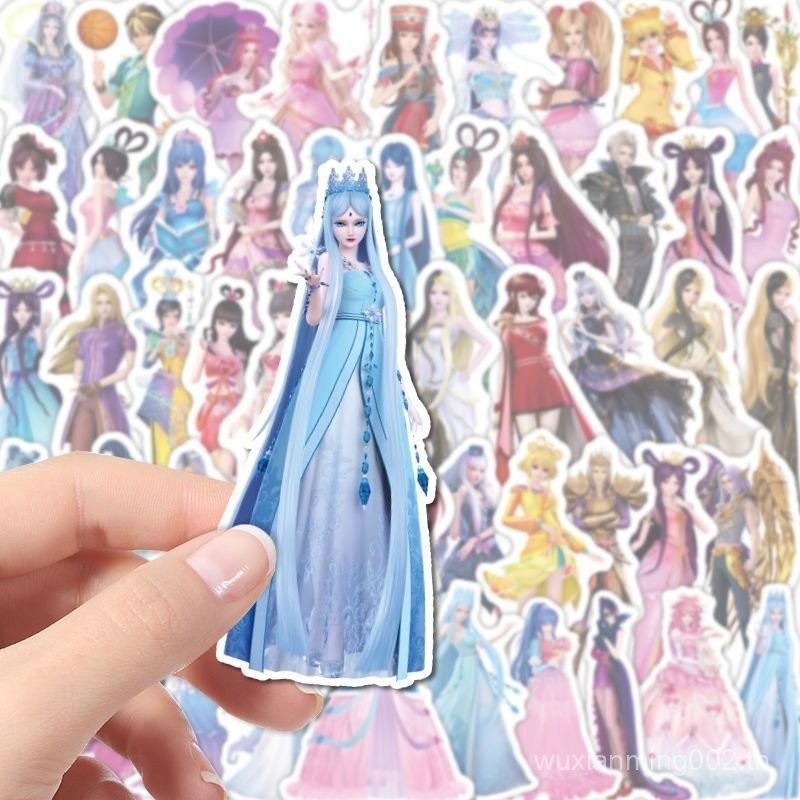 108 สติกเกอร์ Lingmeng Ye Luoli Girl Group สติกเกอร์ Bai Guangying Aizhen สินค้าคู่มือตกแต่งสติกเกอร