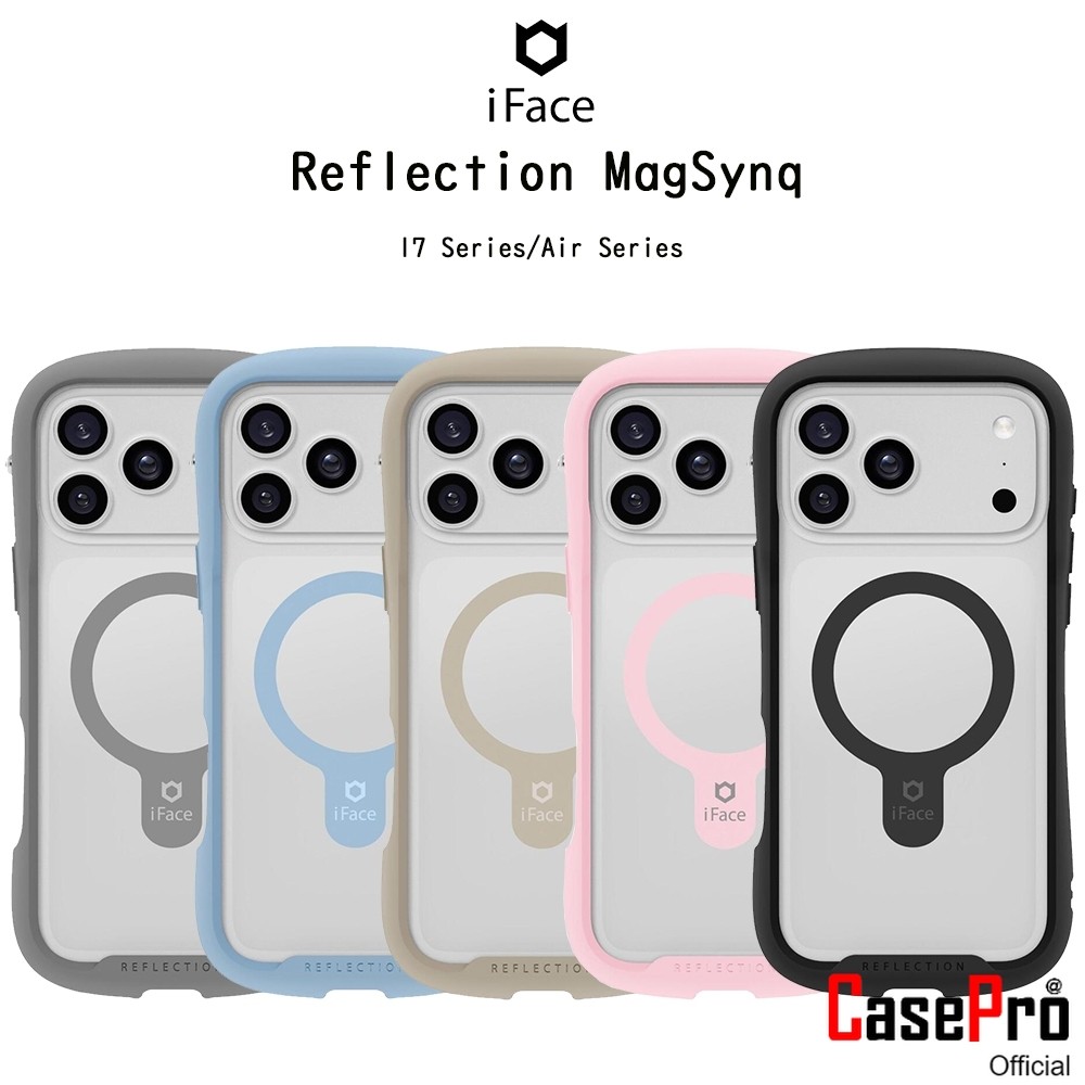IFACE Reflection MagSynq เคสกันกระแทกเกรดพรีเมี่ยมจากเกาหลี เคสสำหรับ iPhone17/Air/17Pro/17Promax (New)