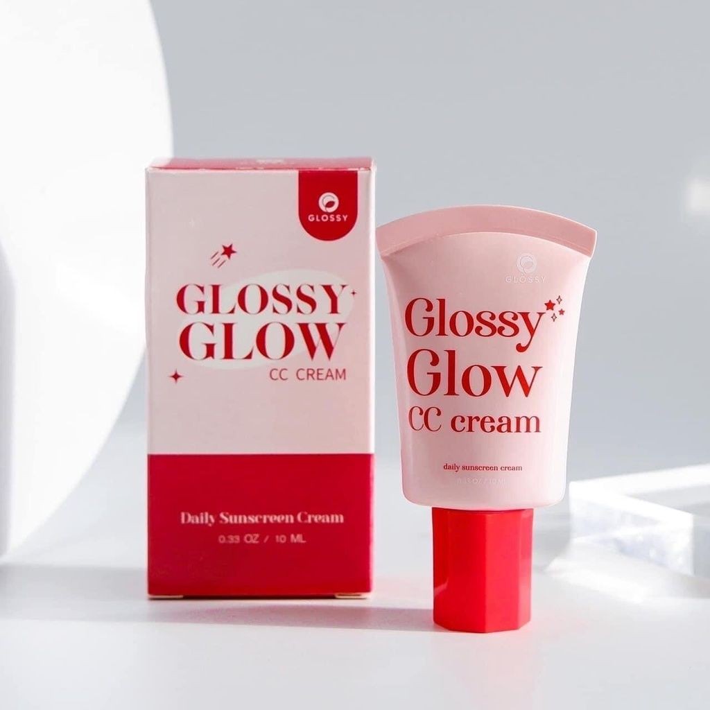 สต็อกพร้อม#泰国正品glossy Glow Brightening Liquid Foundation ครีมกันแดด CC Cream/BB Cream คอนซีลเลอร์ Li