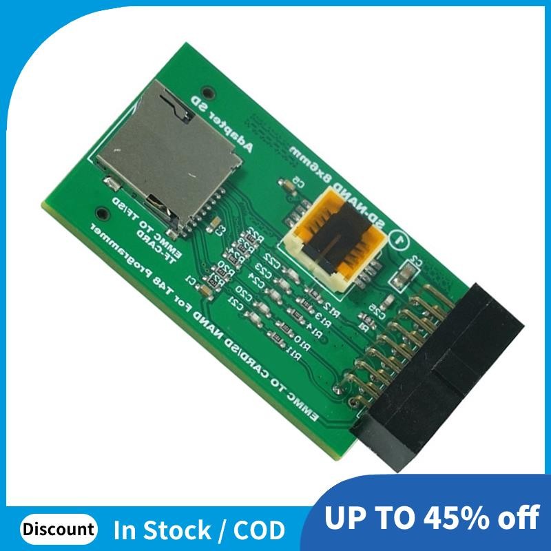 อะแดปเตอร์ EMC SD สําหรับทํางาน T48 Progammer รองรับการอ่านและเขียนการ์ด SD / TF สามารถทํางานเท่านั้
