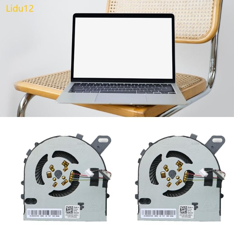 Lidu12 Original แล็ปท็อป CPU พัดลมระบายความร้อนสําหรับ Dell Inspiron 7560 V5468 V5568 P61F DC5V 0 5A