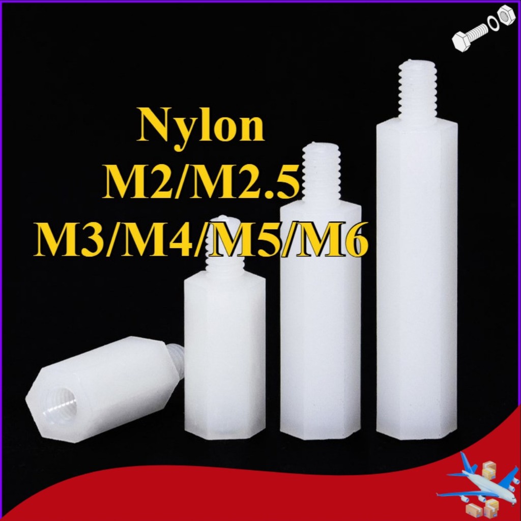 Single pass คอลัมน์ไนลอนหกเหลี่ยม, คอลัมน์แยก, คอลัมน์รองรับพลาสติก PC board spacer คอลัมน์, คอลัมน์