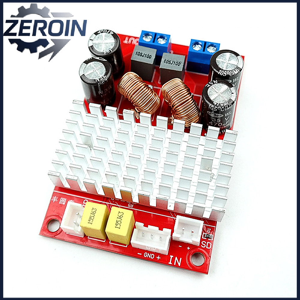 DC5-34V 130W CS8683 บอร์ดขยายเสียงดิจิตอล High Power Mono Channel Digital Power Audio Amplifier Boar