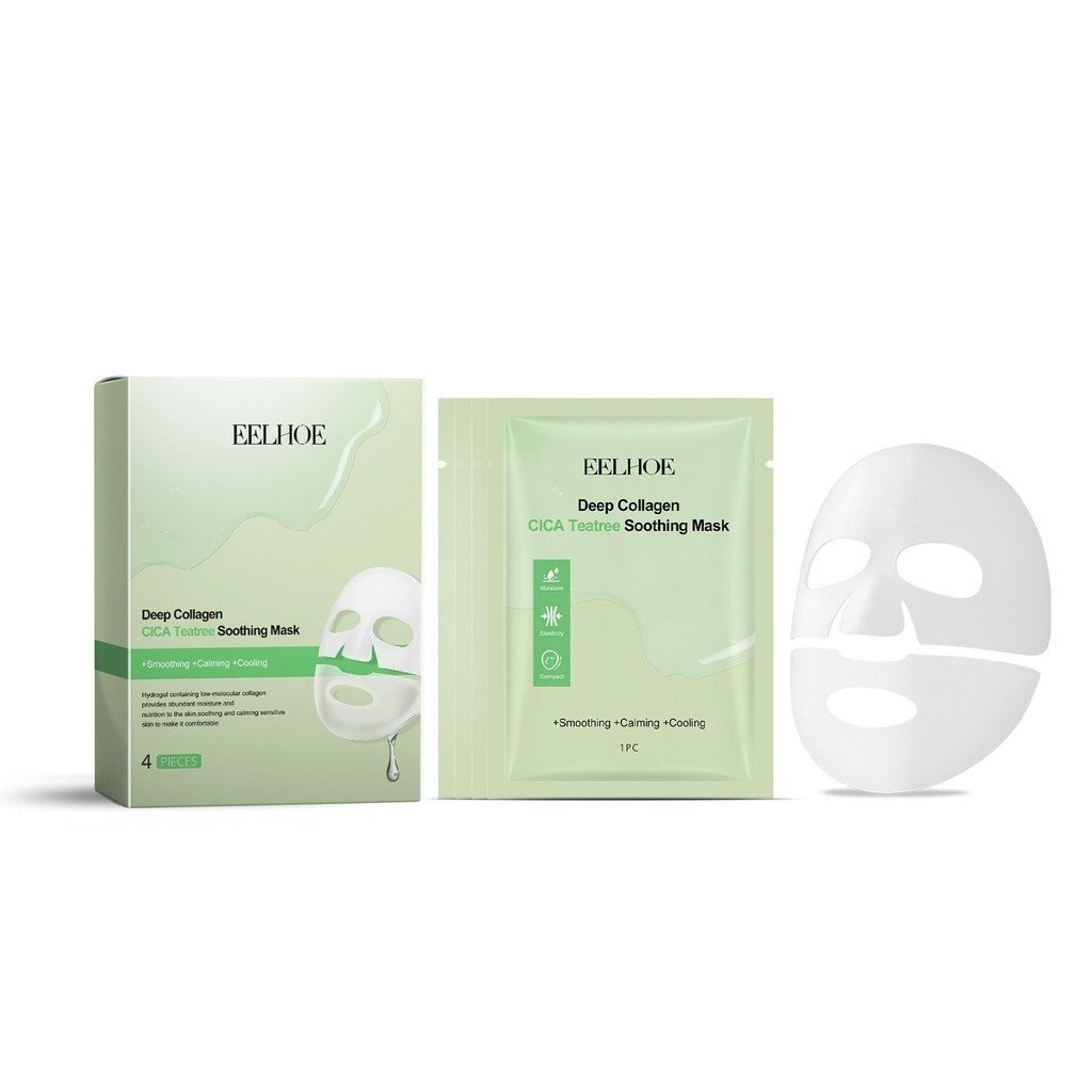 Elise Collagen Tea Tree Skin Care Mask (กล่อง) Moisturizing Moisturizing Skin Elasticity Brightening