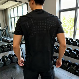 [สงกรานต์] ตาข่ายระบายอากาศแขนสั้นแห้งเร็วและเย็นน้ำหนักเบาแ…