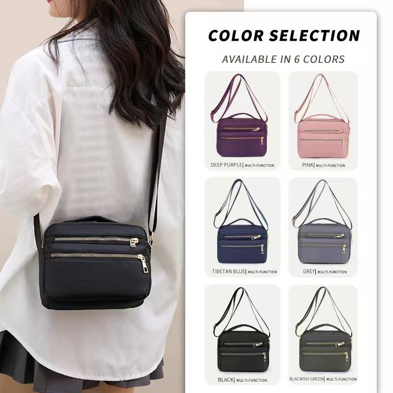 JNK  กระเป๋าแฟชั่น กระเป๋าสะพาย TOT แสงหรูหราพรีเมี่ยมความรู้สึก #C2210