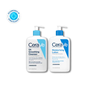 เซตผิวโกลว์ใสพร้อมไปทุกที่ SA Cleanser 473ml คลีนเซอร์ผลัดผิวเรียบเนียน + Moisturising Lotion 473ml โลชั่นกู้ผิวเเห้ง
