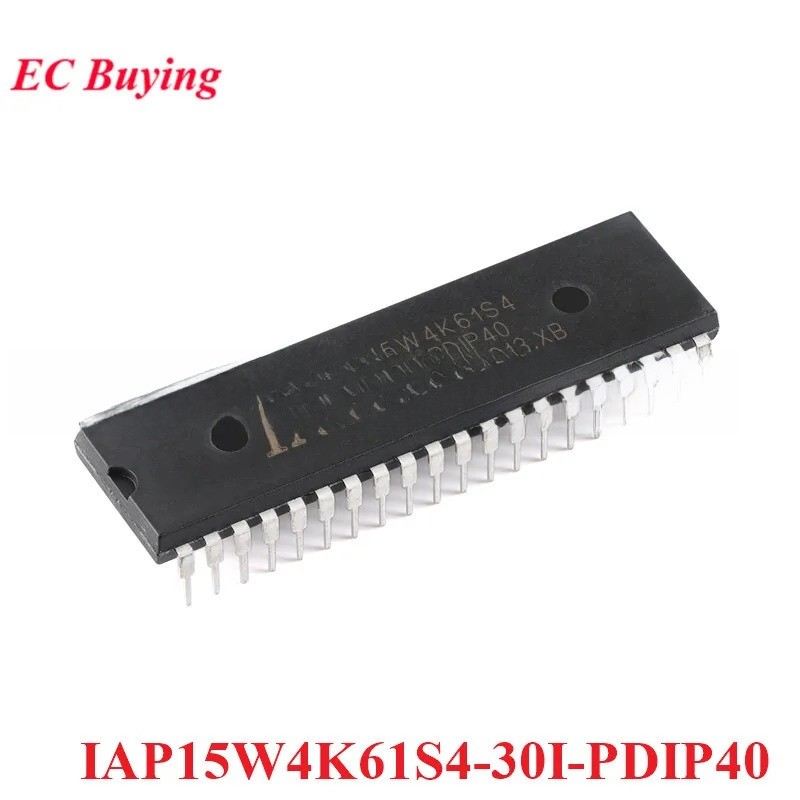 IAP15W4K61S4 IAP15W4K61S4-30I PDIP40 STC ชิปเดี่ยว 1T 8051 Microcontroller MCU IC Controller ชิปใหม่