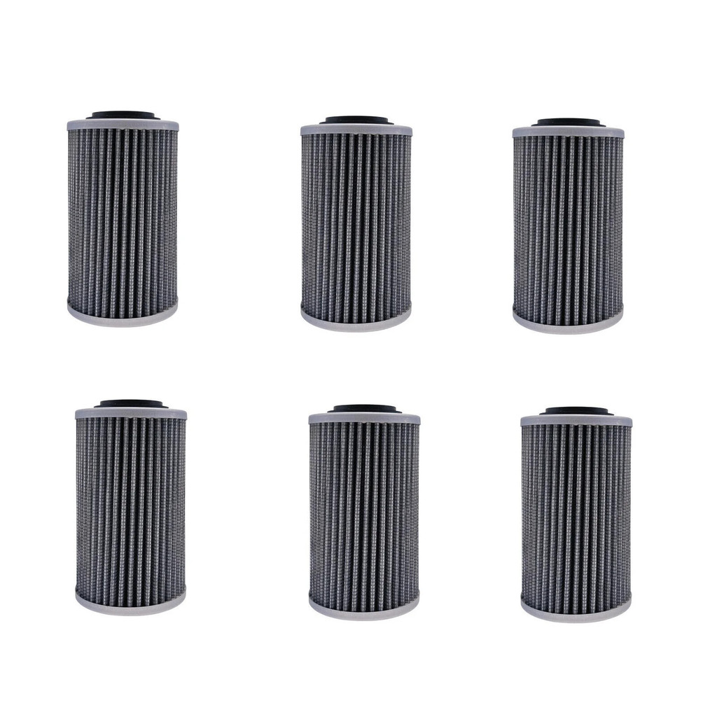 6 X สําหรับ Sea-Doo กรองน้ํามัน 2016 RXT-X RXP-X GTX 300 Seadoo OE# 420956744 / 420956741 / 71195674