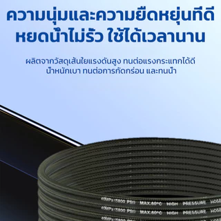 ⚡ล้างท่อใน5นาที⚡ชุดล้างท่อแรงดันสูง อุปกรณ์ล้างสิ่งอุดตัน ชุดฉีดน้ำแรงดัน ใช้ได้กับท่อ 2-6 นิ้ว วัสดุสแตนเลสกันสนิม ระบบป้องกันการระเบิด ใช้งานกับน้ำประปา