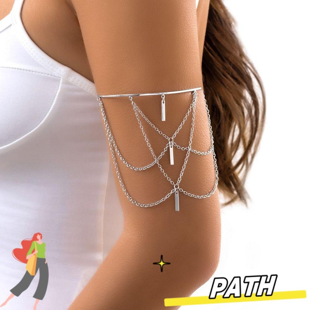 PATH Arm Bracelet Women Punk Beach Open Upper Arm Bracelet