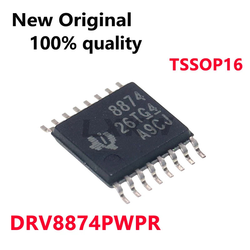 5-20/PCS ใหม่ Original DRV8874PWPR DRV8874PWP DRV8874 8774 TSSOP16 แปรง DC มอเตอร์ชิป 4.5 V ~ 37 V ใ