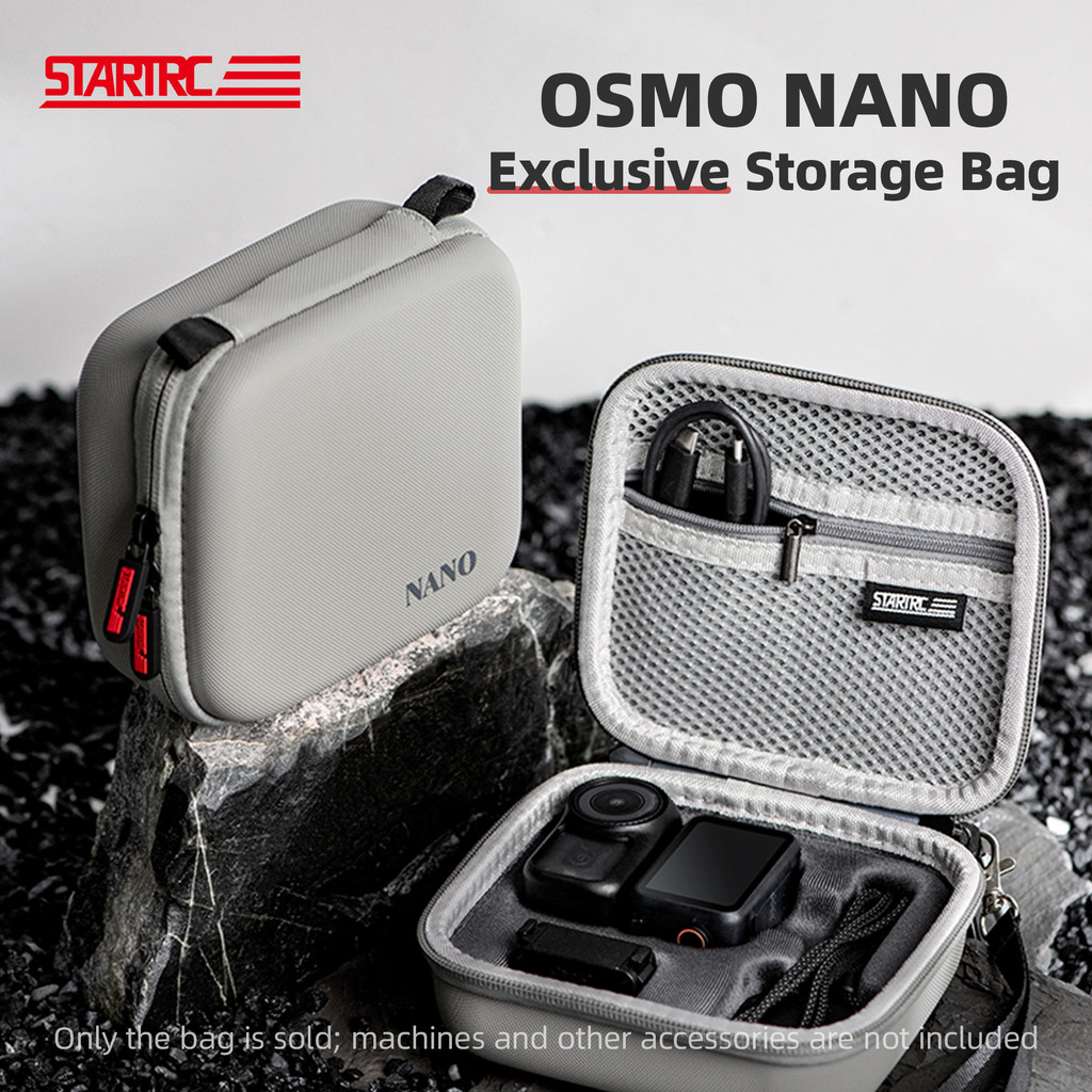 STARTRC สําหรับ DJI OSMO NANO Standard Set Storage Bag Nano Thumb Camera Anti Drop Accessory Box