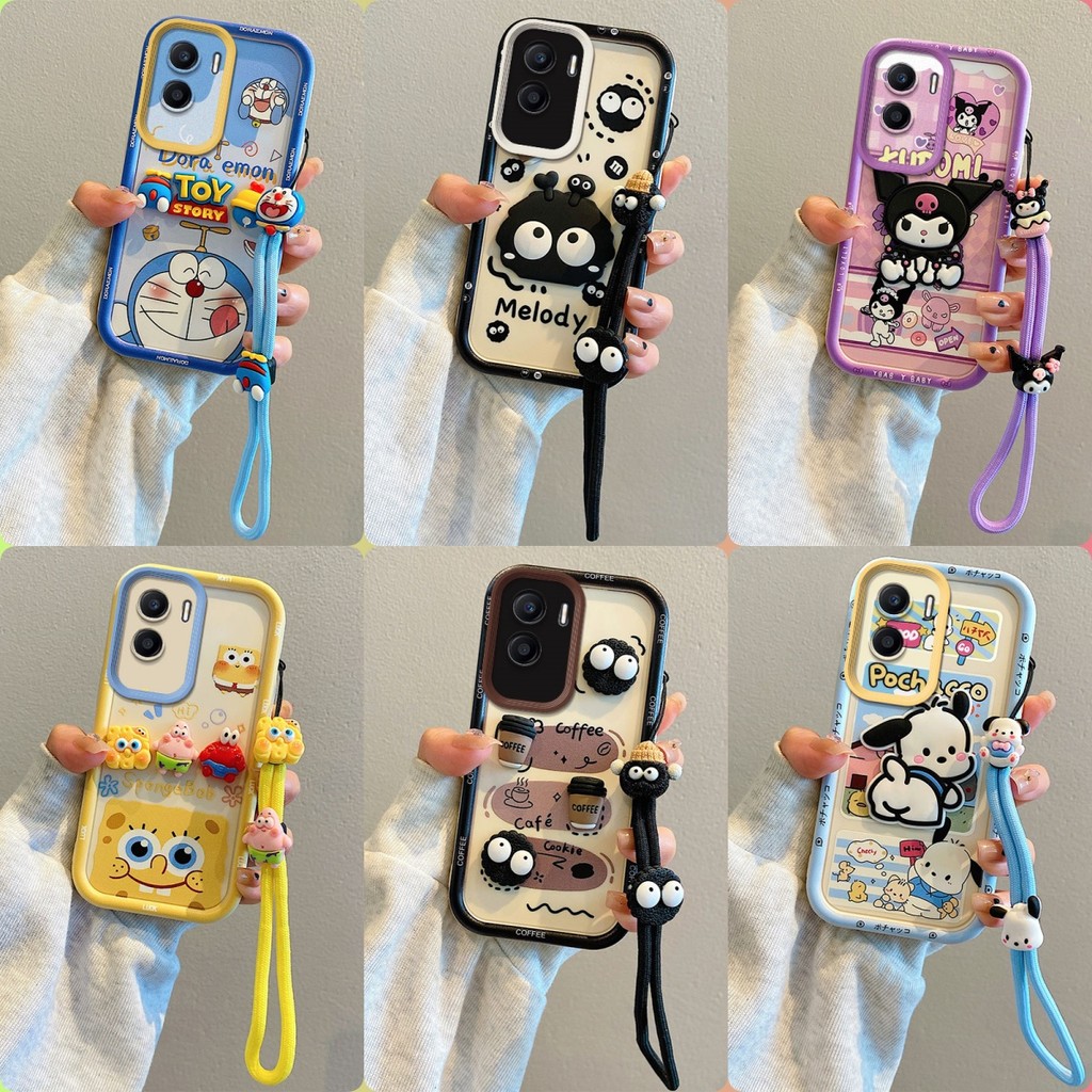 เคส POCO M7 เคสโทรศัพท์ซิลิโคนอ่อนนุ่มป้องกันการตกลายการ์ตูน