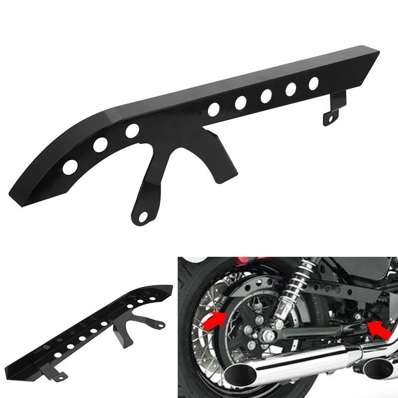 รถจักรยานยนต์สีดําด้านหลังรอกยามไดรฟ์รอกสําหรับ Harley Sportster XL 883 1200 Seventy-Two SuperLow Ni