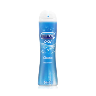 Durex Play Classic Pleasure Gel 50ml เจลหล่อลื่นสูตรน้ำ ปราศจากสีและกลิ่น มอบสัมผัสบางเบาเป็นธรรมชาติ.