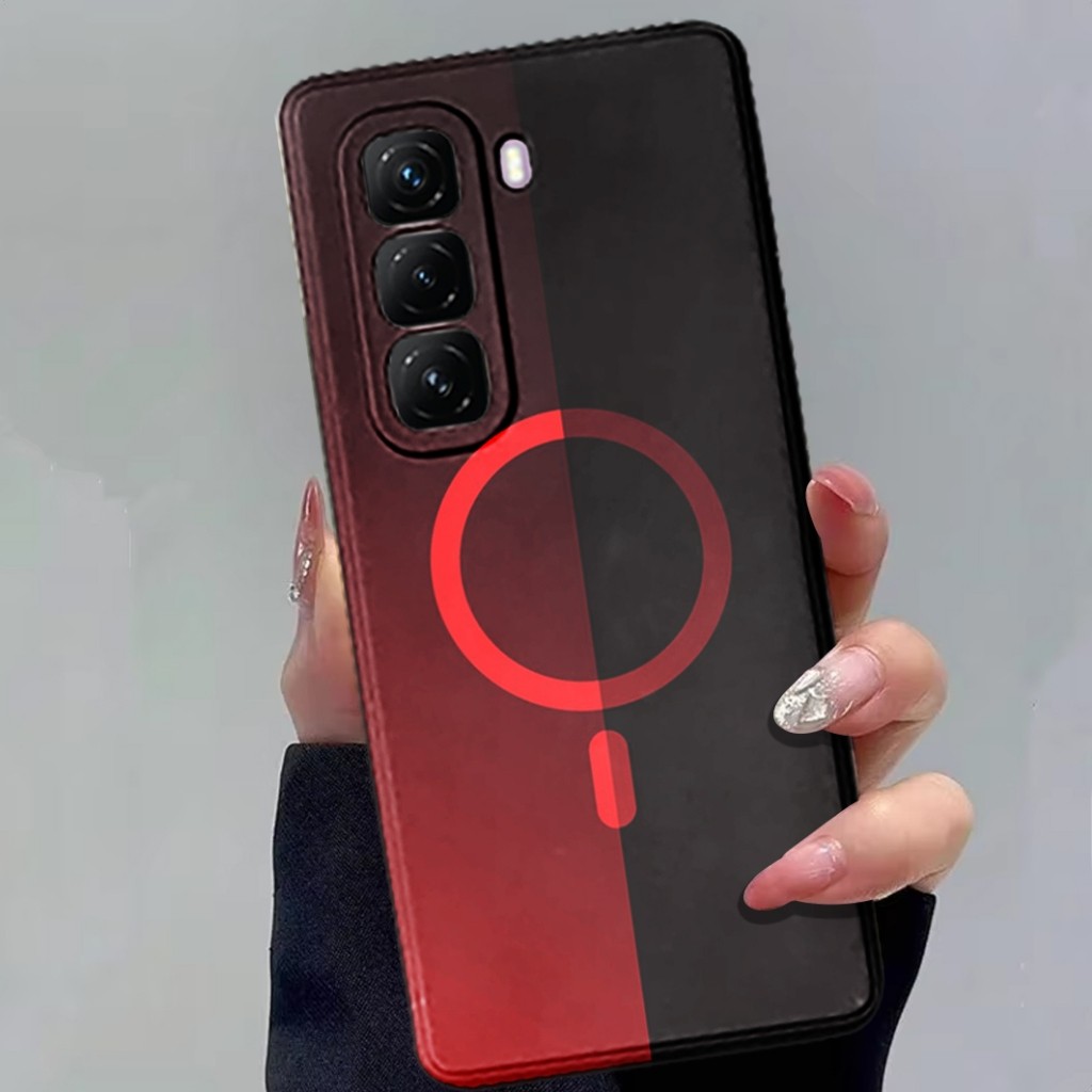 Softcase เข้ากันได้กับ Infinix Hot 50 4G 5G Cool Logo Motif - NR13