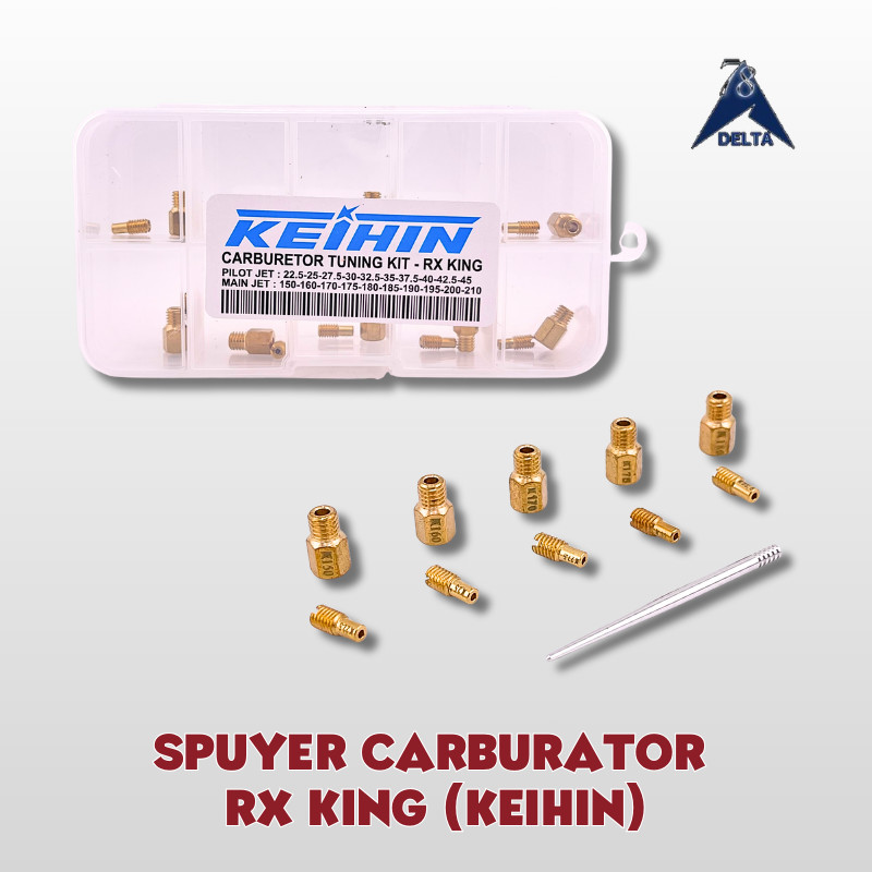 คาร์บูเรเตอร์ RX KING KEIHIN - MAIN JET PILOT JET PJ MJ YAMAHA RX KING RXS FORCE 1