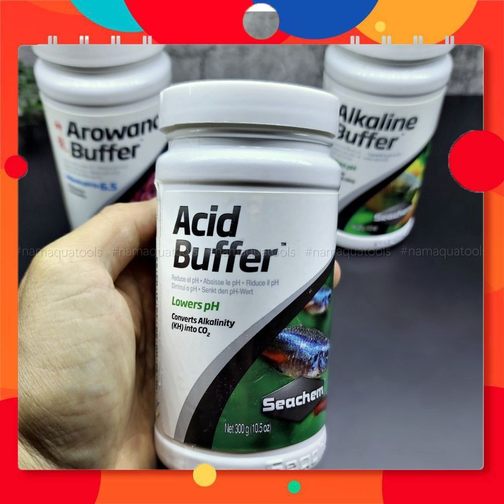 Seachem Acid Buffer 300g – pH Buffer ช่วยค่า pH ที่ต่ํากว่าและเสถียรสําหรับตู้ปลา