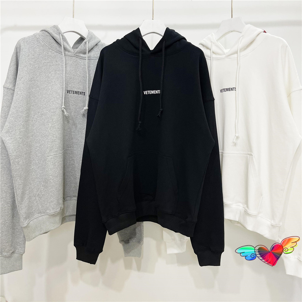 VETEMENTS Hoodie คุณภาพสูง สำหรับทั้งชายและหญิง
