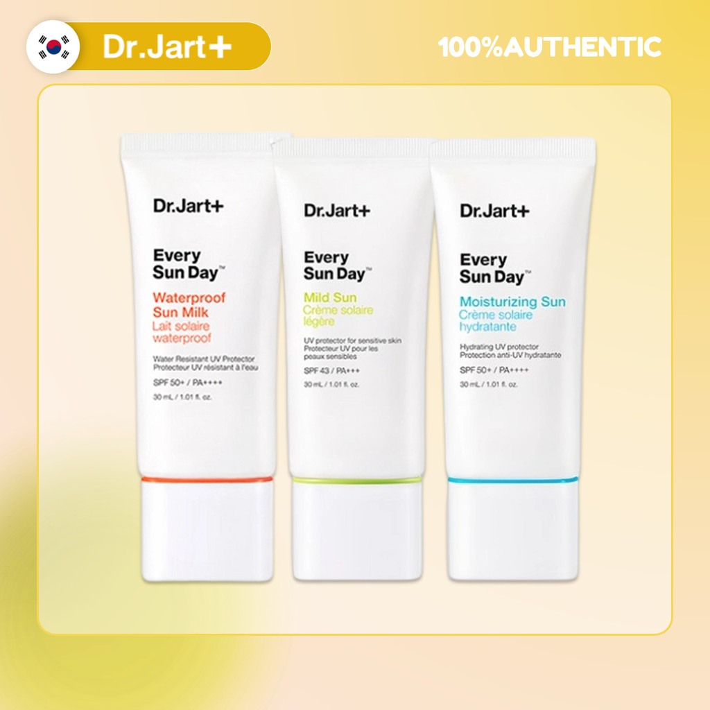 [DR.JART+] Every Sun Day Waterproof Sun Milk/Suncream/Moisturizing Sunscreen