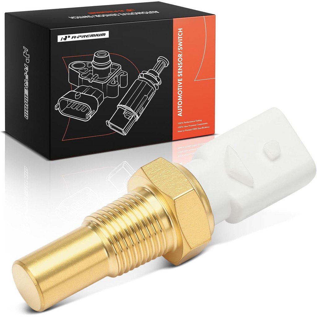 A-Premium Engine Coolant Temperature Sensor [1 Pins] เข้ากันได้กับ Jeep ZJ Series Grand Cherokee 199