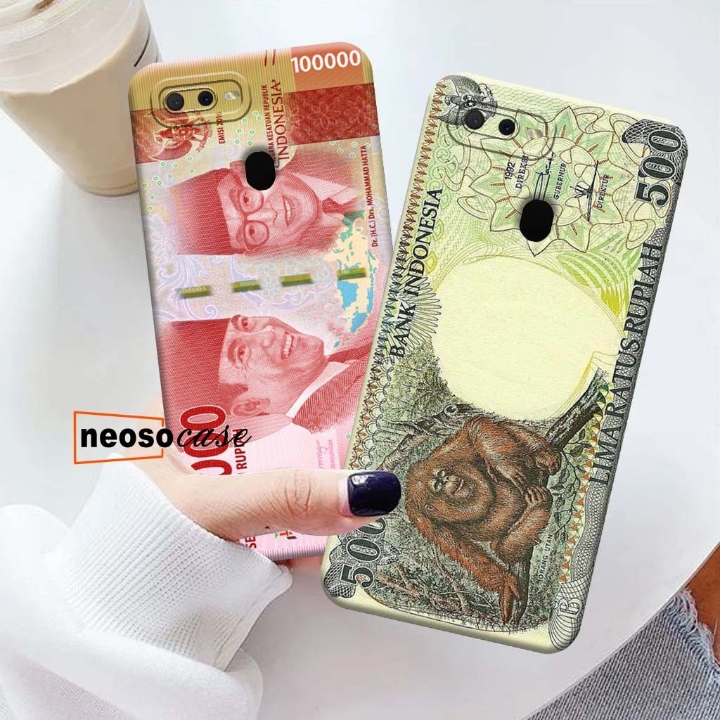 [NC] Softcase สําหรับ Oppo A5s A12 A11k A7 F9 ซิลิโคน Tpu Money Motif Pro กล้องรูปภาพ (B2.01)