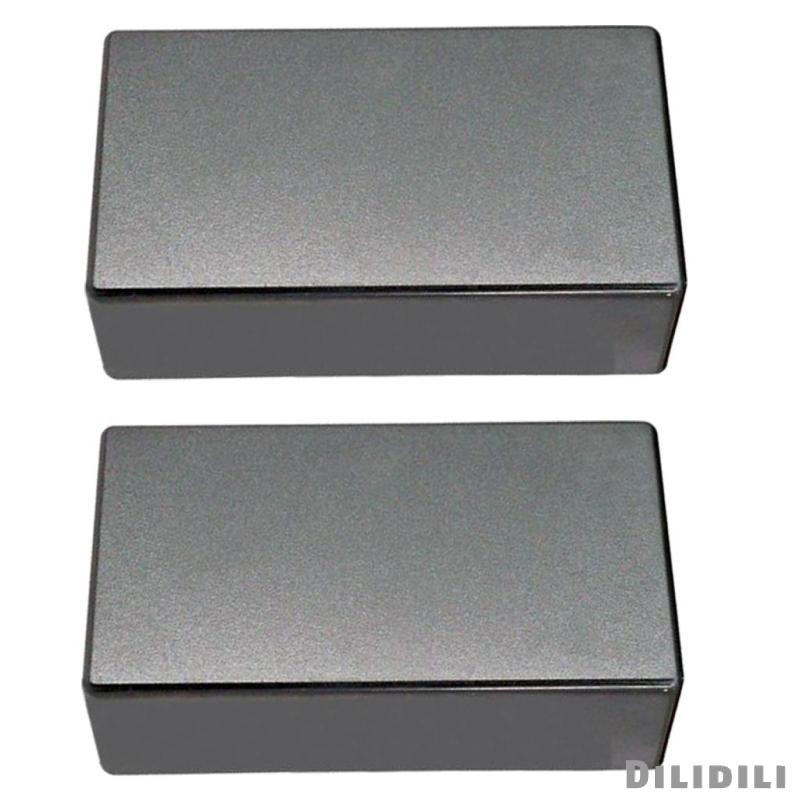 [Dilidili] 2 ชิ้นสีดําน้ําหนักเบาปิดผนึกปิดรถกระบะกีตาร์สําหรับกีตาร์ไฟฟ้าฝาครอบเปลี่ยน 69.5x38.2x21