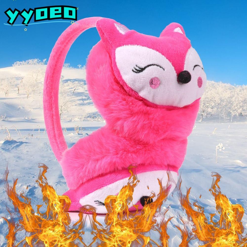 หมวก earmuff นุ่มนวล กันลมหนาว สำหรับเด็กและผู้ใหญ่