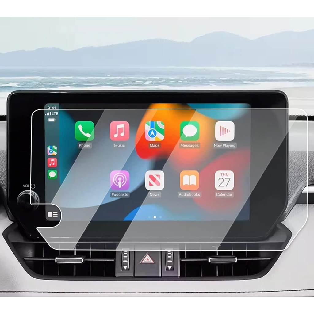 YEE PIN สําหรับ 2025 Toyota RAV4 ปกป้องหน้าจอ 2023 2024 2025 RAV4 ปกป้องหน้าจอเข้ากันได้กับ Toyota R