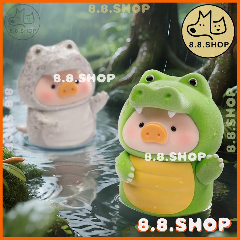 ✨8.8 ร้าน✨หมูกระป๋องของแท้ LuLu Pig Animal Party Mystery Box Doll Decorative✨มีจําหน่ายสําหรับทางเลือก✨ - รูปที่ 7