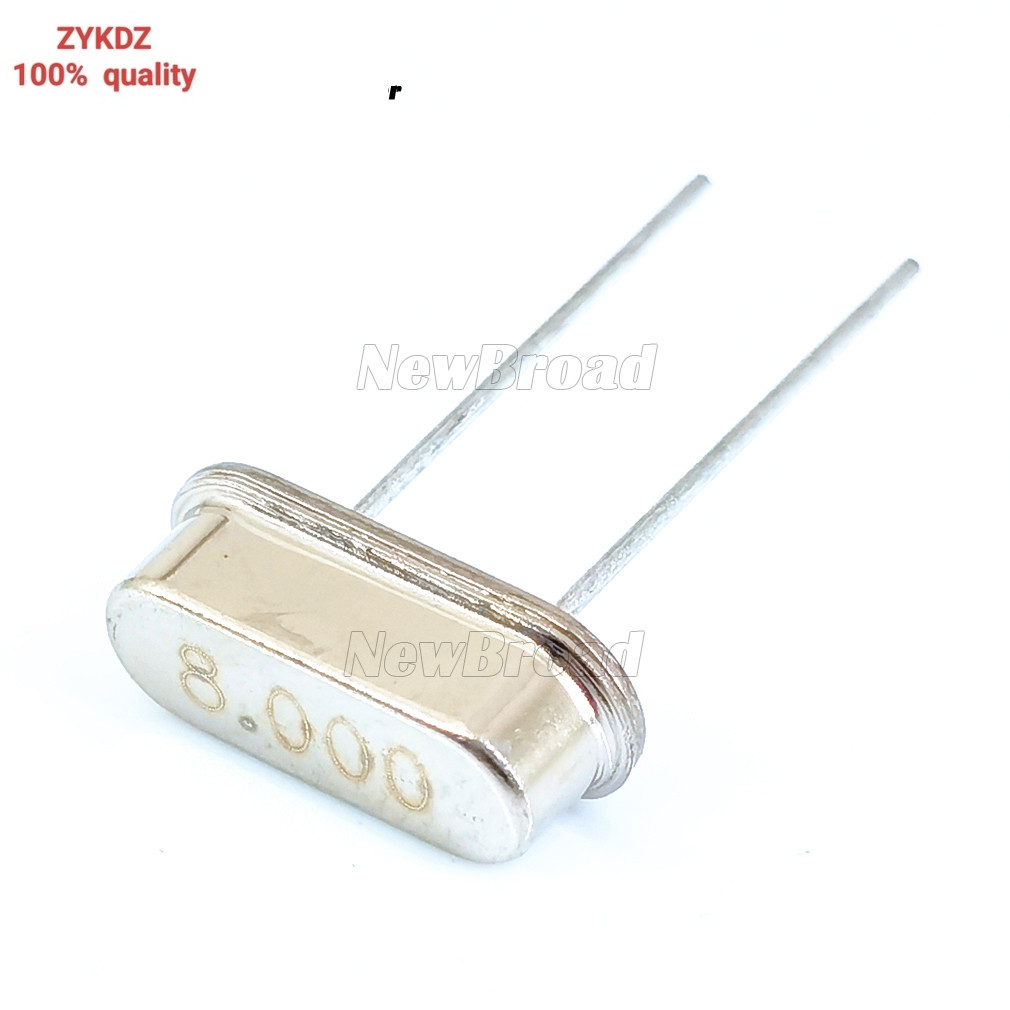 10PCS 4Mhz 6Mhz 8Mhz 12Mhz 16Mhz 20Mhz 24Mhz 32.768K 2*6 32.768K 3*8 Quartz Crystal Resonator Passiv