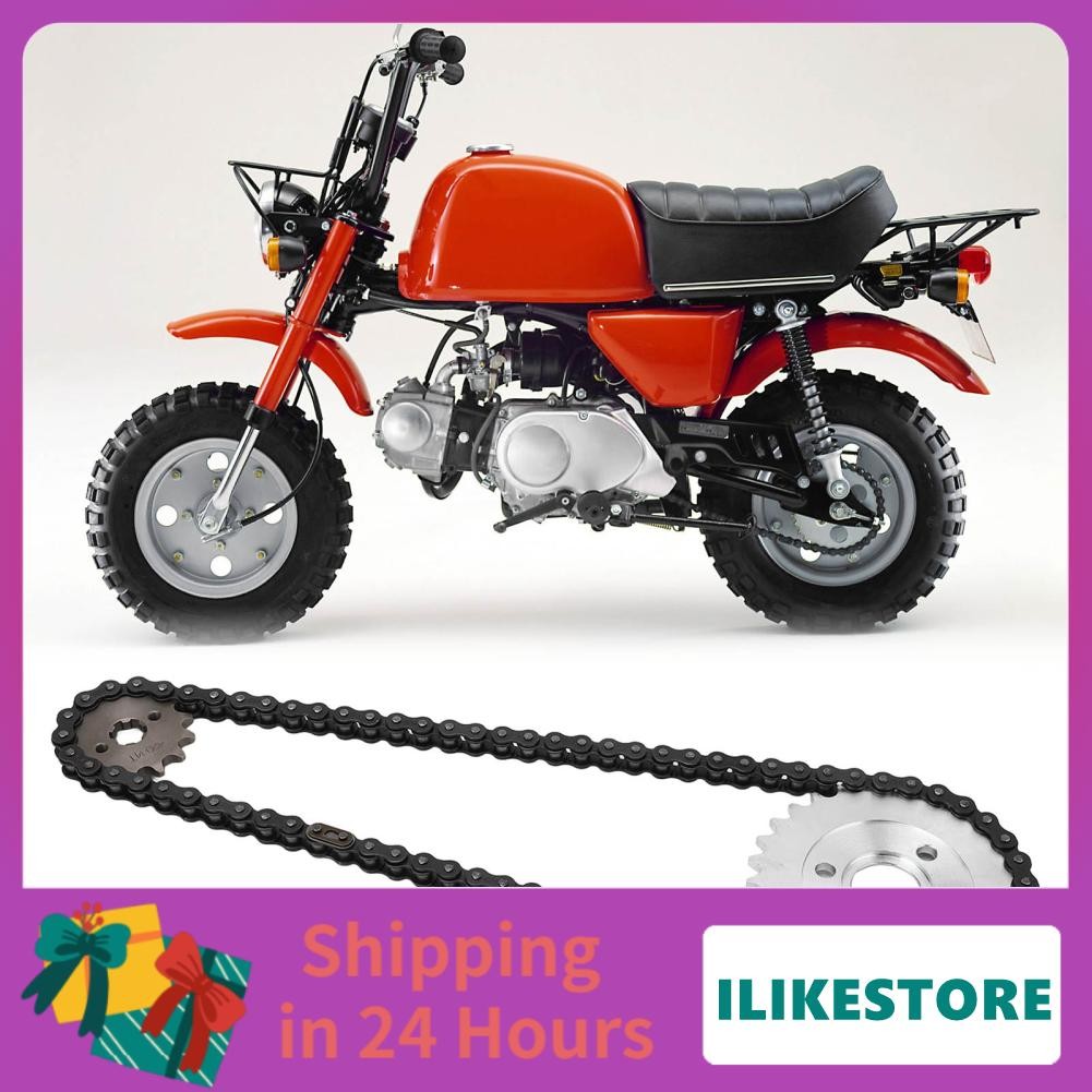 Ilikestore ชุดเฟืองโซ่ ilikestore 420 78 ลิงก์ 3 หลุม 29T 120 มม. หลังล้อล้อสำหรับ Z50A Z50R Z50R Z5