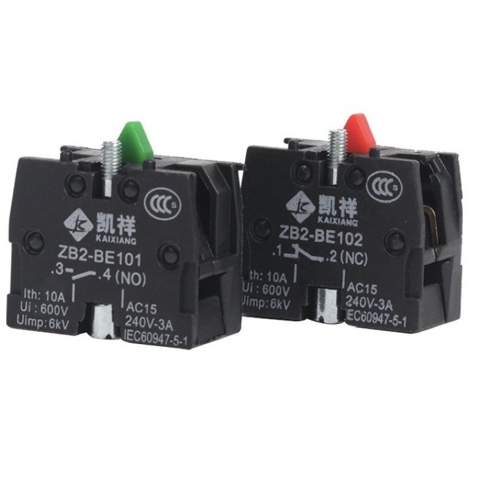 ส่งใวในวัน คอนแทคNO.  Nc ZB2 XB2-BE101C.  XB2-BE102C