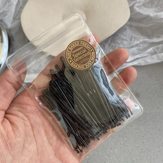 กิ๊บดำ 50 ชิ้น กิ๊บดำติดผม ทรงผมเรียบง่ายคลิปเล็ก วัสดุดีเยี่ยม hair clip