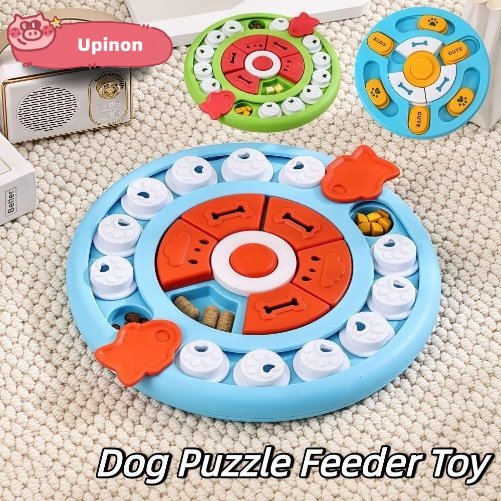 UPINON Dog Treat Puzzle, IQ Training Dog Puzzle Feeder Toy